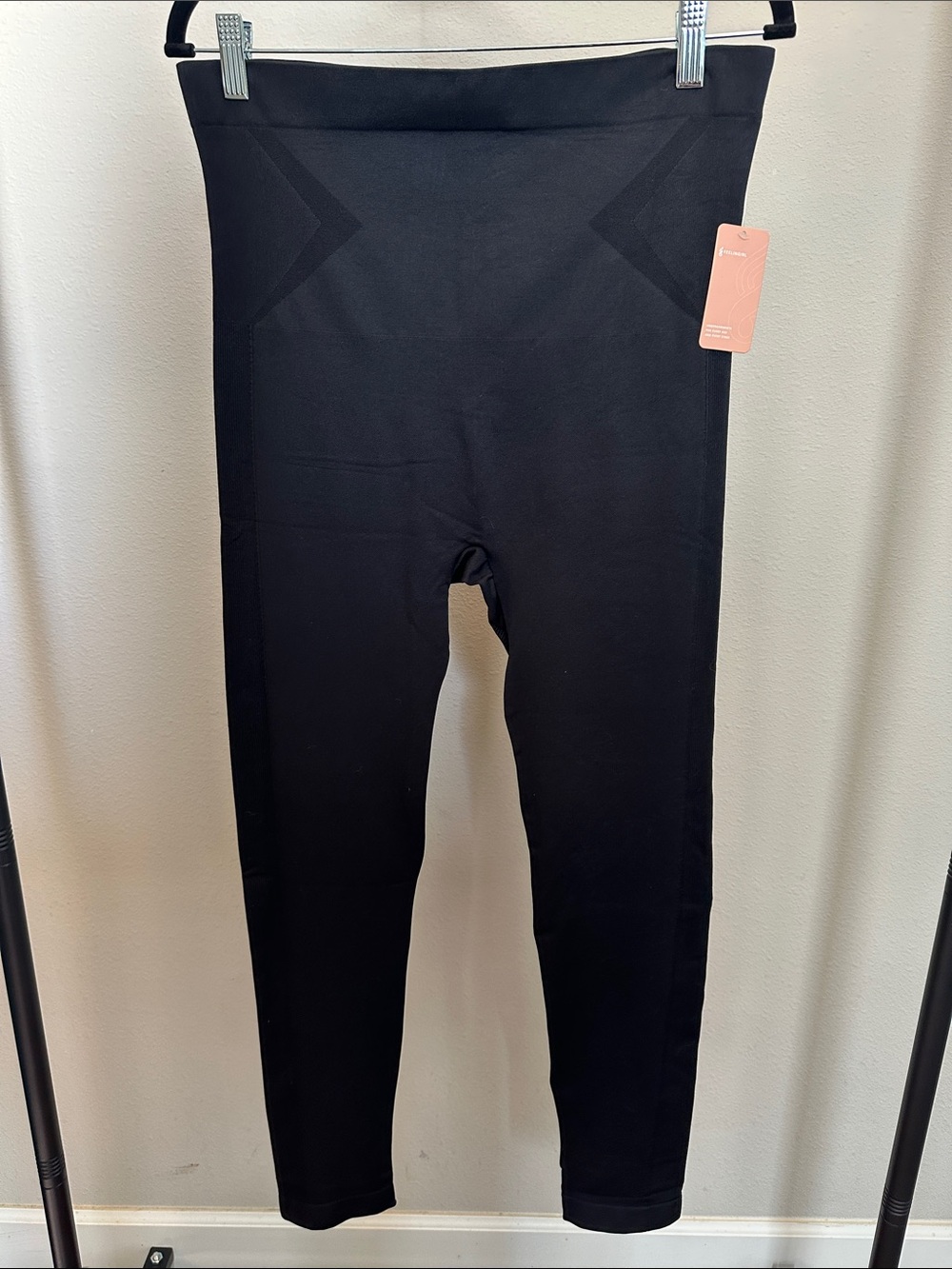 Feelingirl High-Waist Black Shapewear Leggings